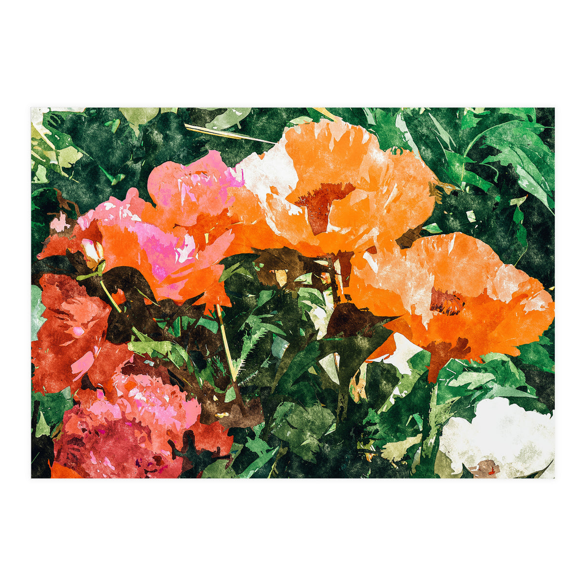 Blossoming Florals (Print Only)