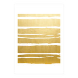 Gold Vibes Only | Luxe Shimmer Metallic Graphic Abstract | Golden Happiness Good Vibes (Print Only) thumbnail