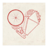 Love Bike Red (Print Only) thumbnail