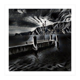 Pier at a smokey night. (Print Only) thumbnail