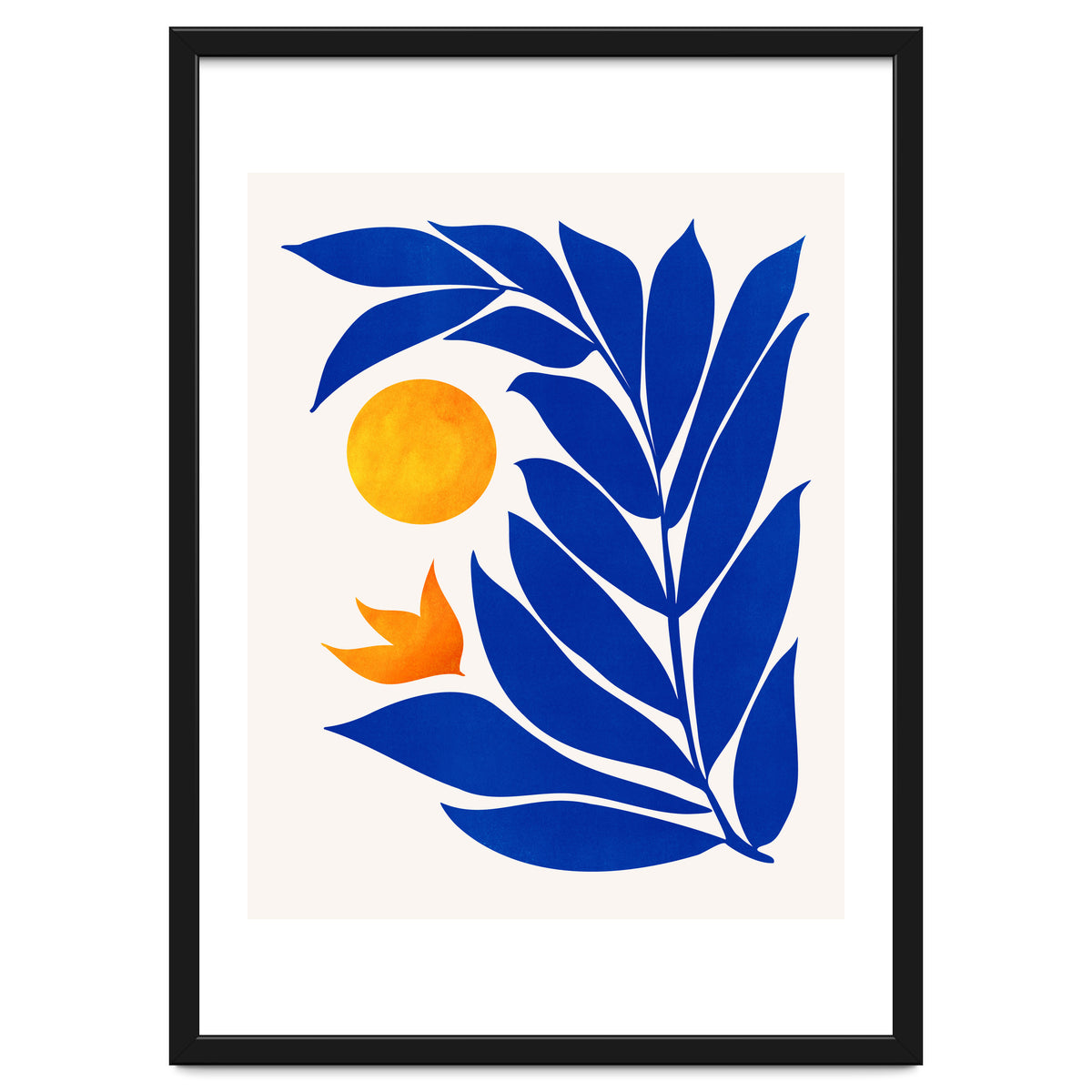 Indigo Garden Sunset