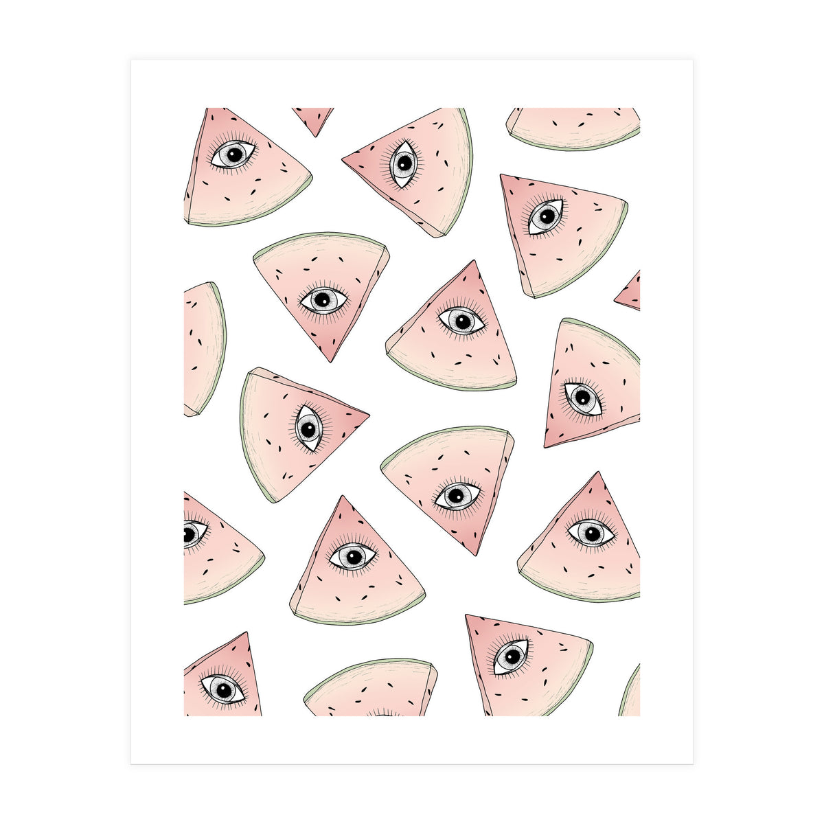 Curious Watermelon (Print Only)