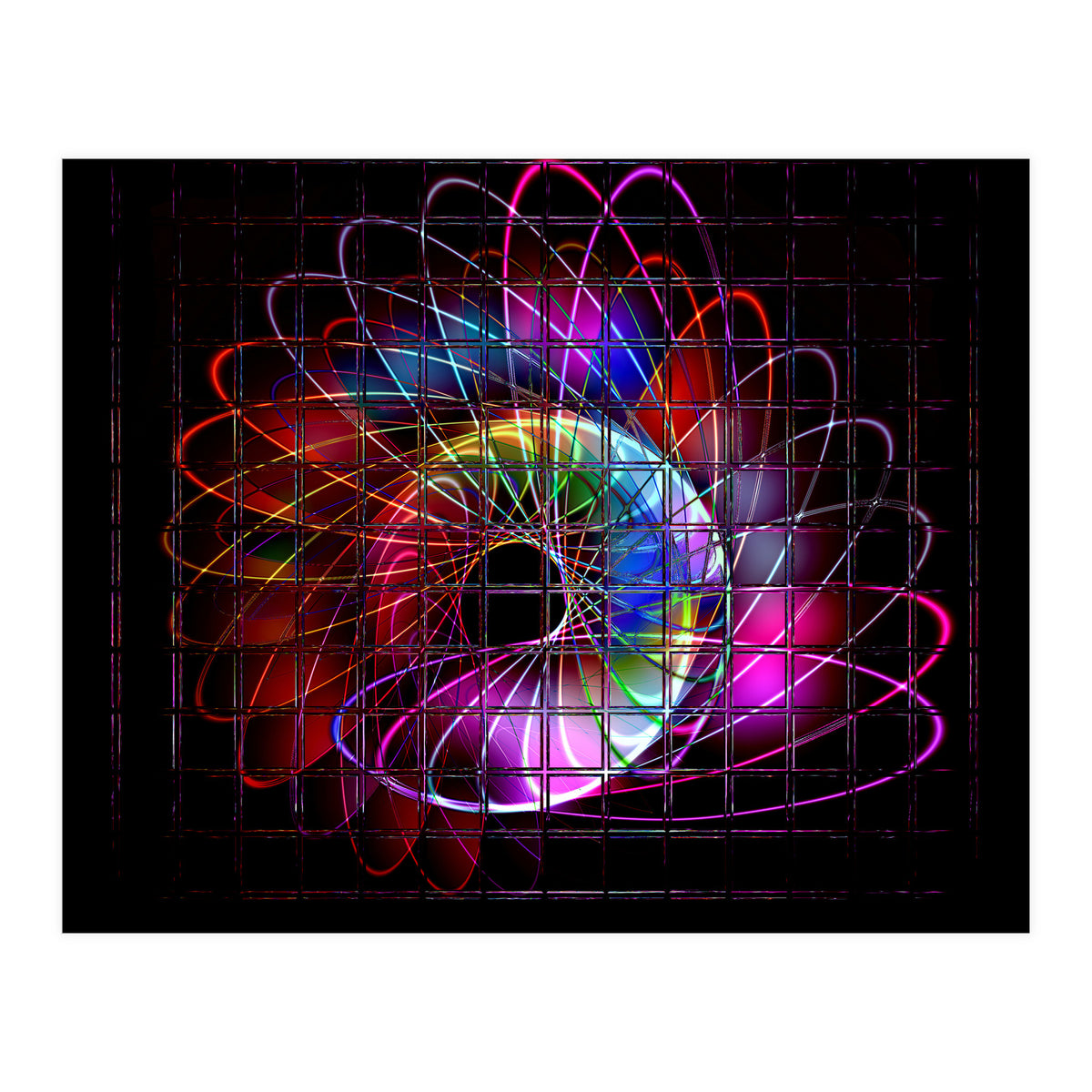 Illuminated helix #3 (Print Only)