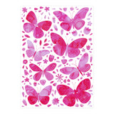 Pink Butterflies  (Print Only) thumbnail