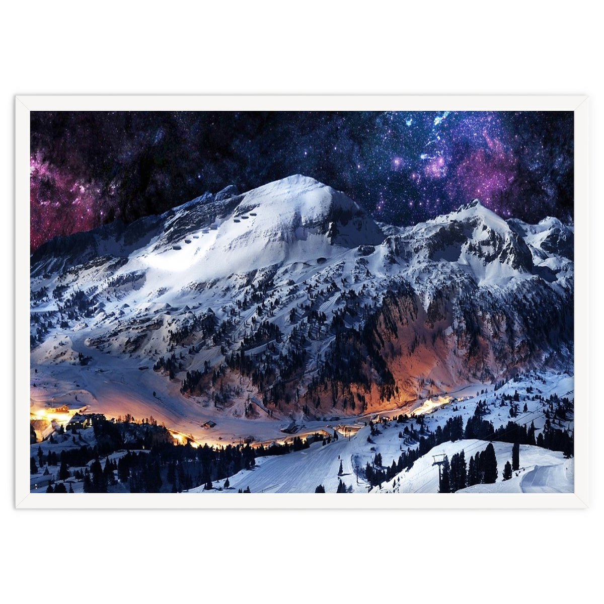 Mountain CALM IN space view