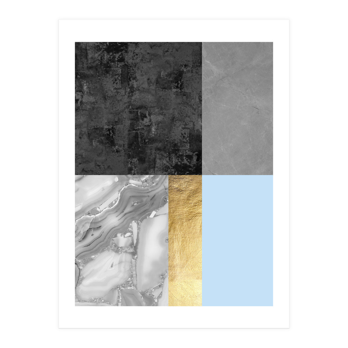 Geometric and golden IV (Print Only)