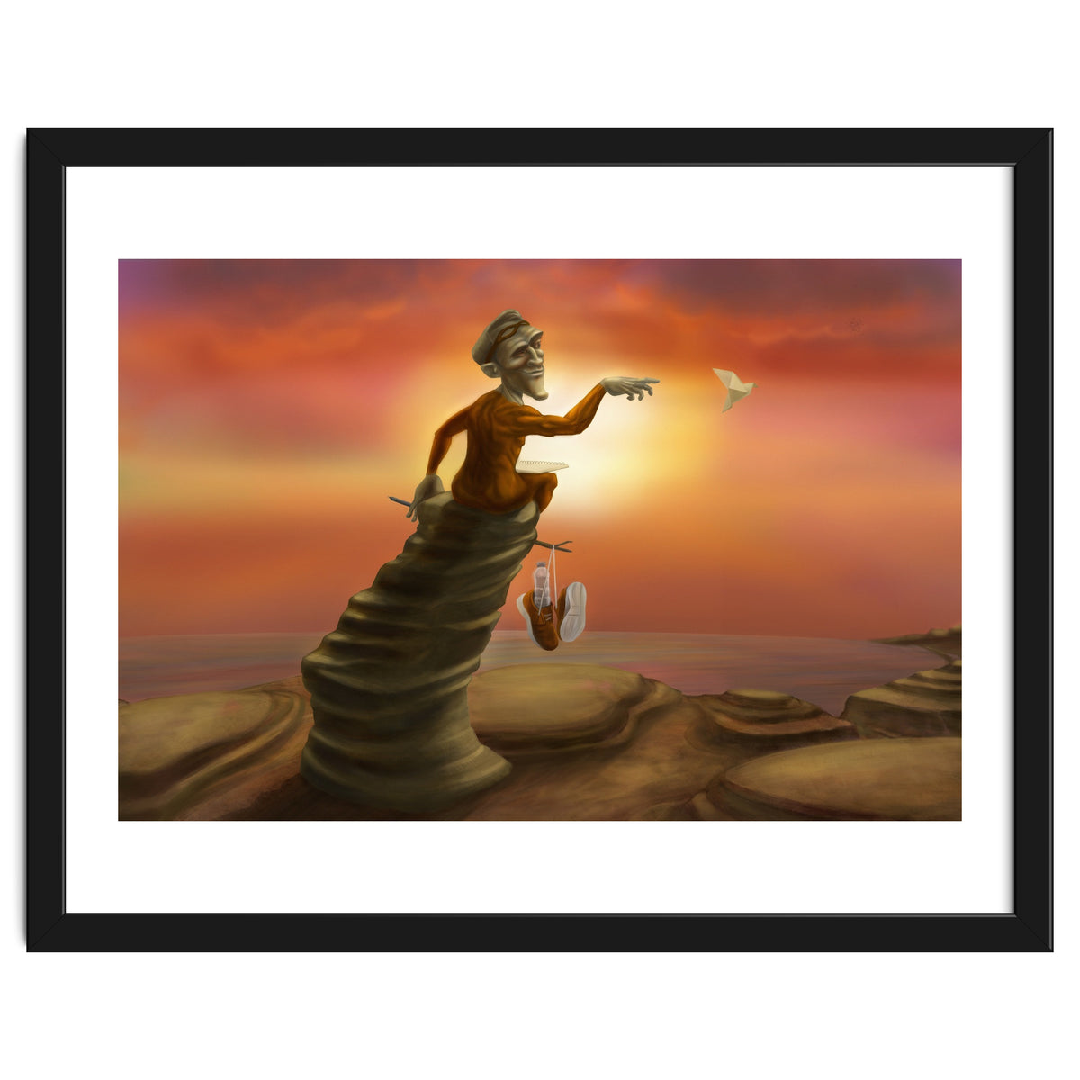 Superhero on a break