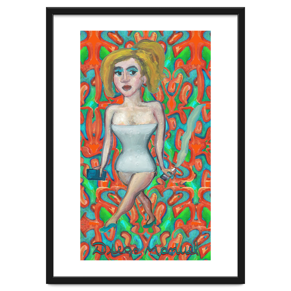 Chica Con Cigarrillo 4