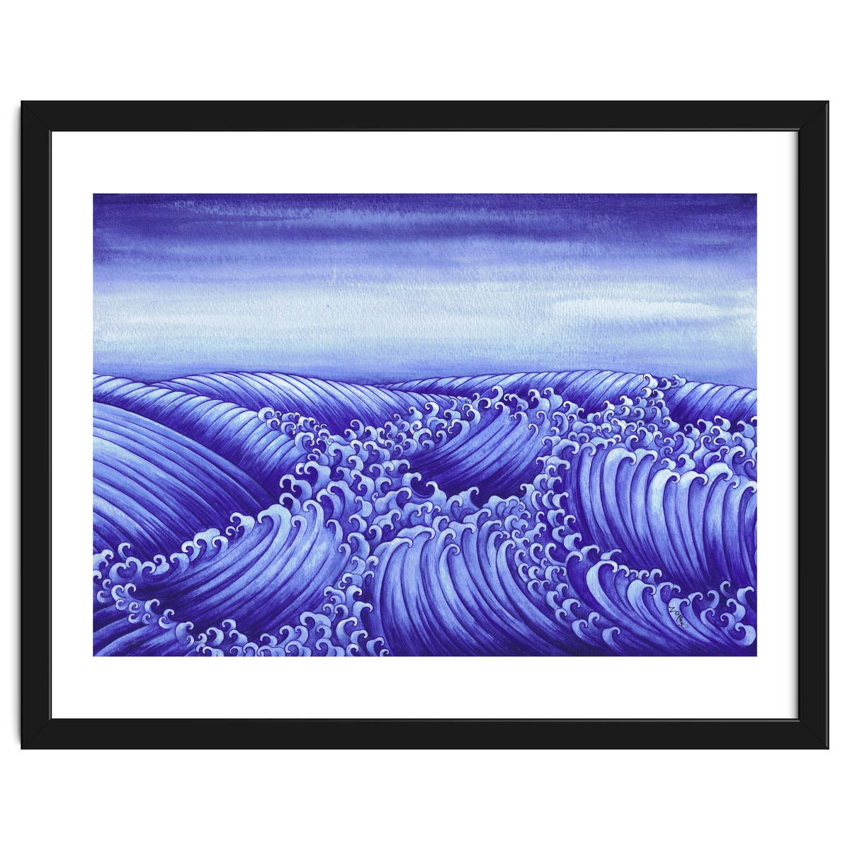 Turbulent Water Triptych part 2