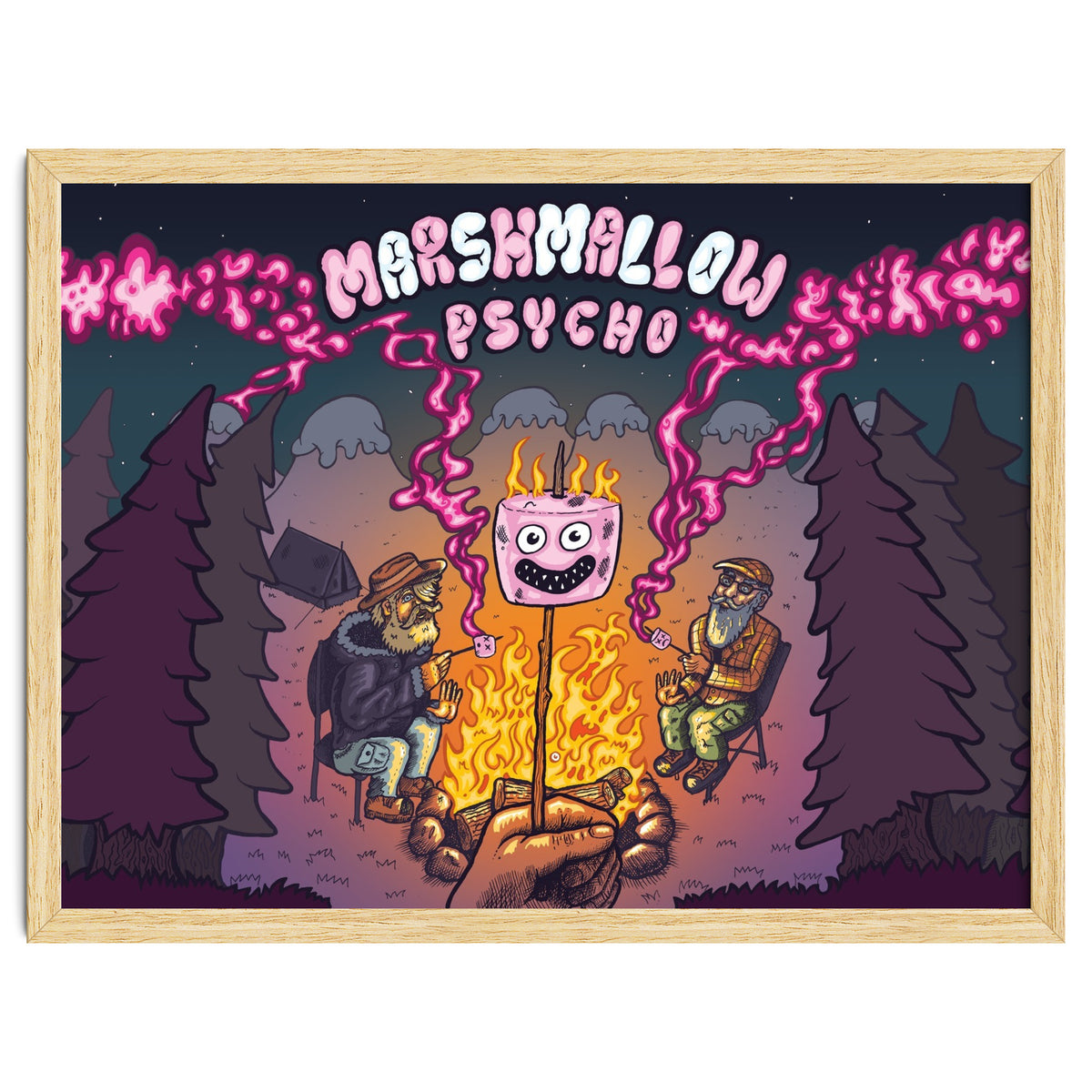 Marshmallow Psycho 12.3% ABV Bourbon Barrel Aged Marshmallow Stout