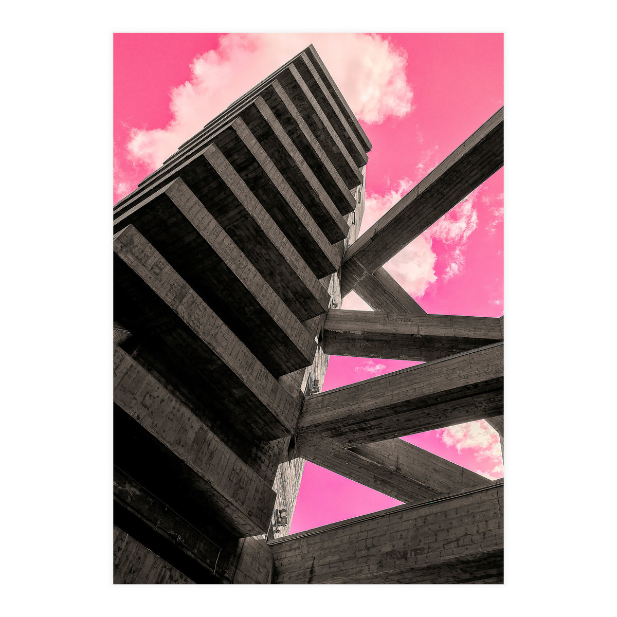 Pink Sky in São Paulo -  Sesc Pompeia (Print Only)