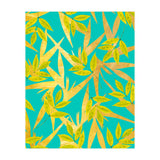 Gold & Teal Florals (Print Only) thumbnail
