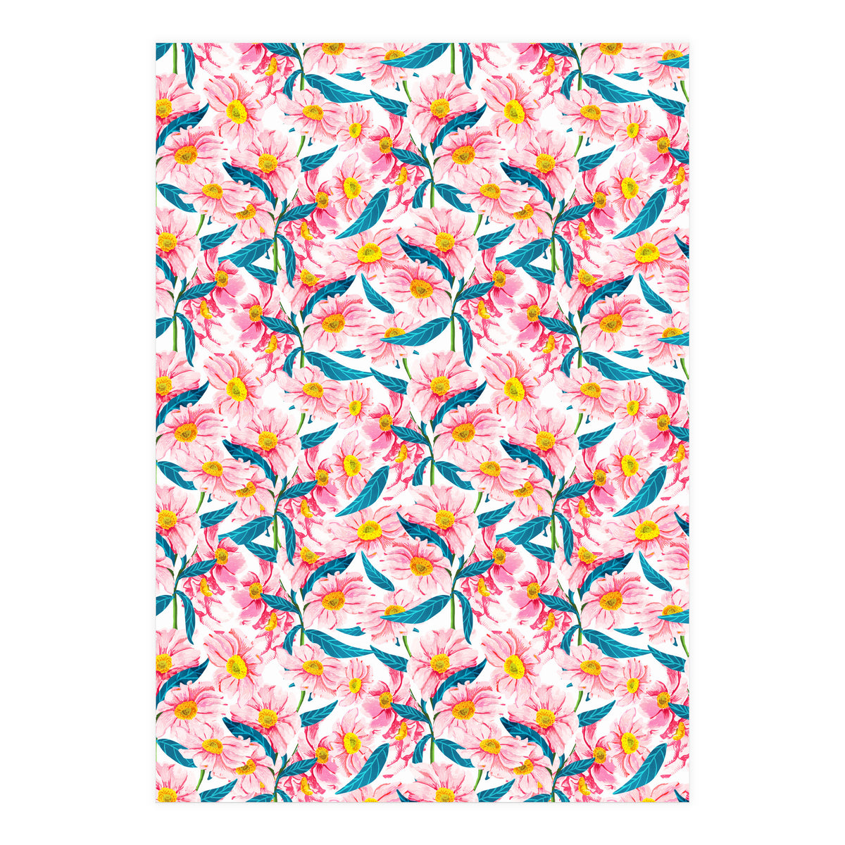Pink Floral V2 (Print Only)