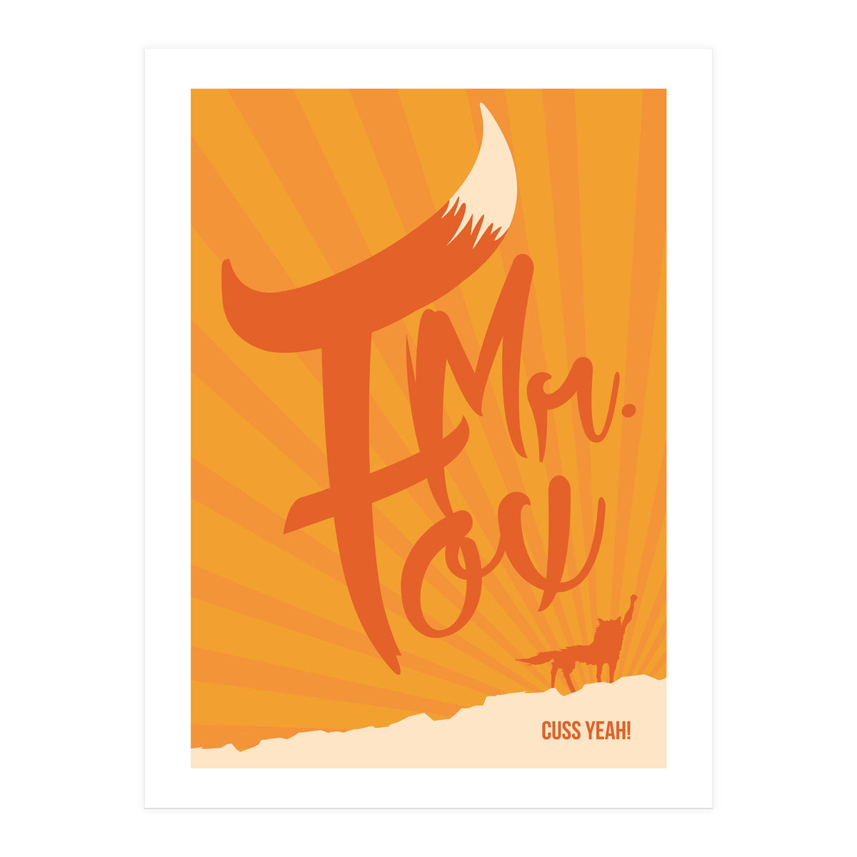 Fantastic Mr. Fox movie poster (Print Only)