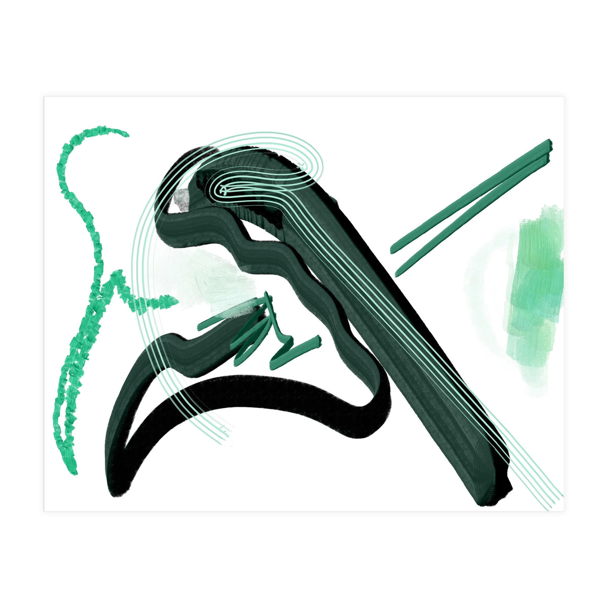 green paths (Print Only)