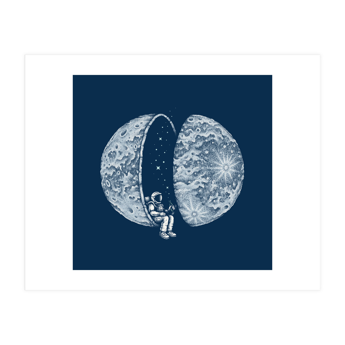 Chilling in Space (Print Only)