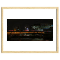 St Pauls & London Bridge photoraphed from the Southbank.