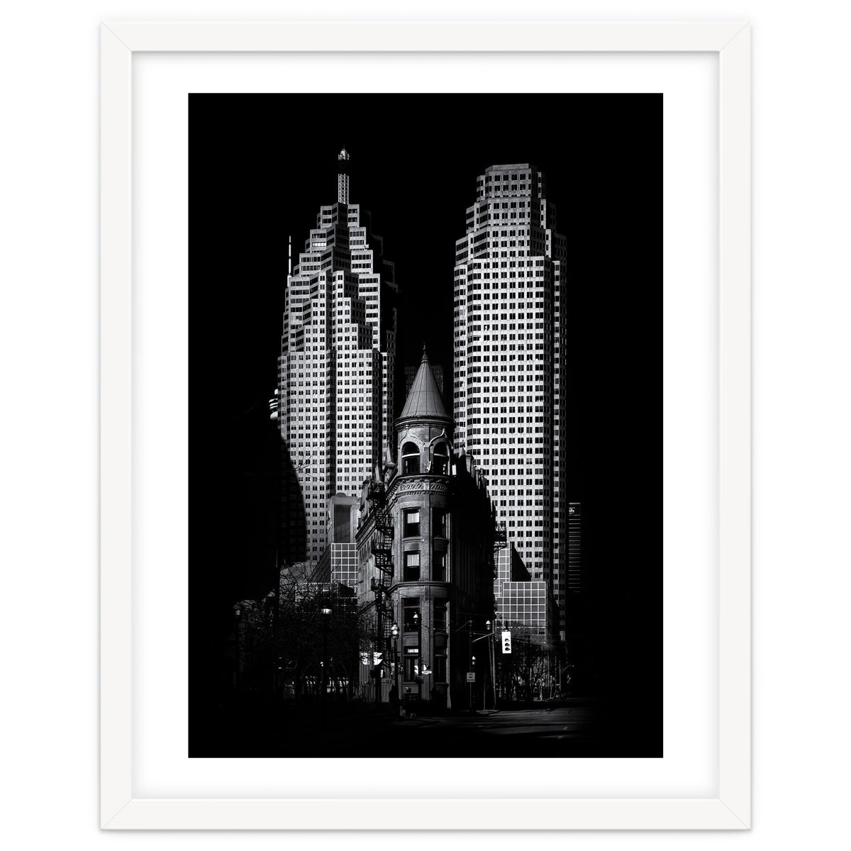 Gooderham Flatiron Building And Toronto Downtown No 2