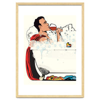 Superman in the Bath, funny Bathroom Humour