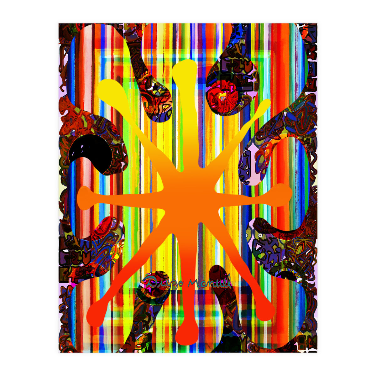 Fuego Y Graffiti 71 (Print Only)