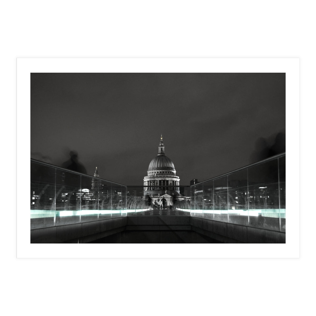 St Paul's Millennium Bridge London (Print Only)