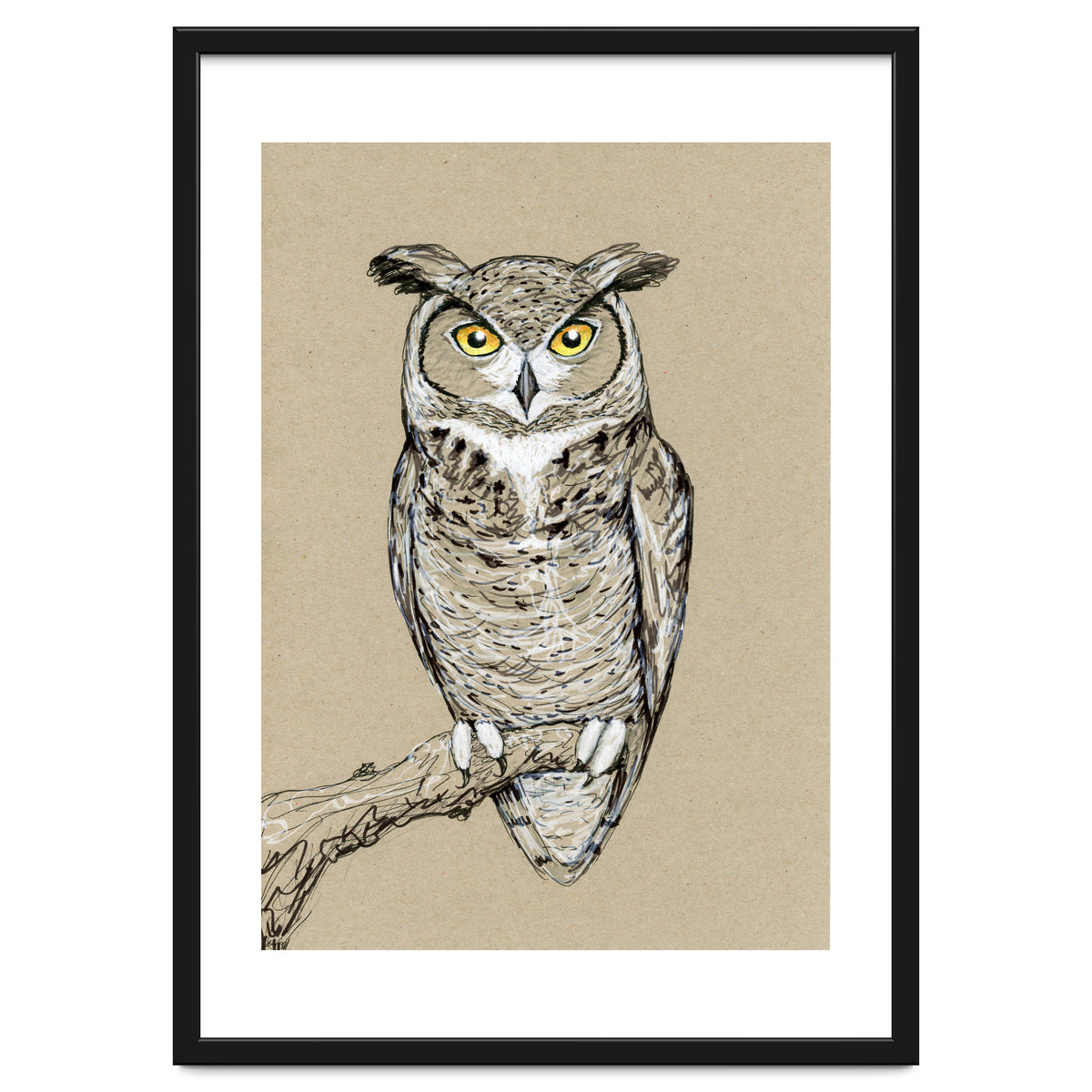 Great horned owl