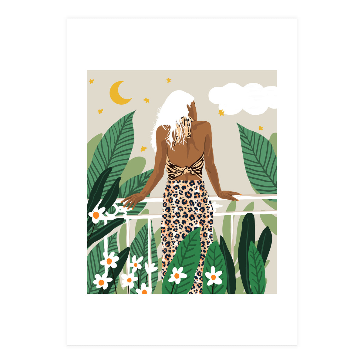 Trust the wait. Embrace the uncertainty. Enjoy the beauty of becoming. (Print Only)