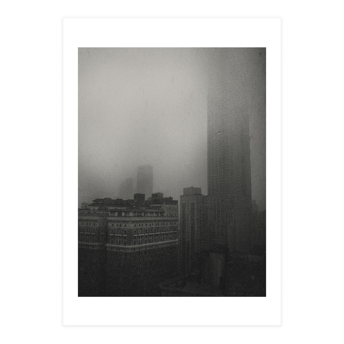 Manhattan Blur  (Print Only)