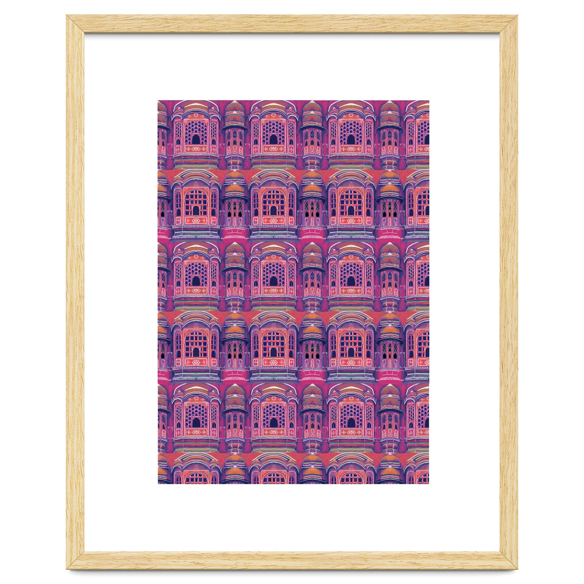 Hawa Mahal (Wind Palace) Retro - India