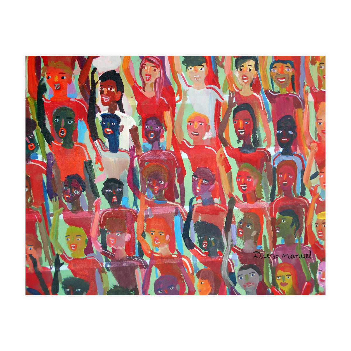 Hichada Roja Detalle 2 (Print Only)