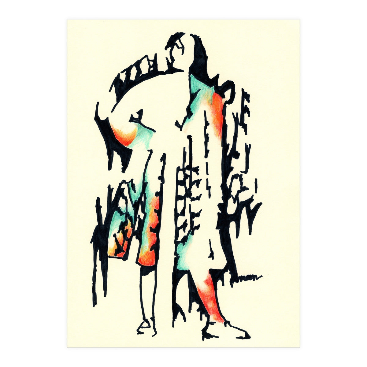 Turn to the left (Print Only)