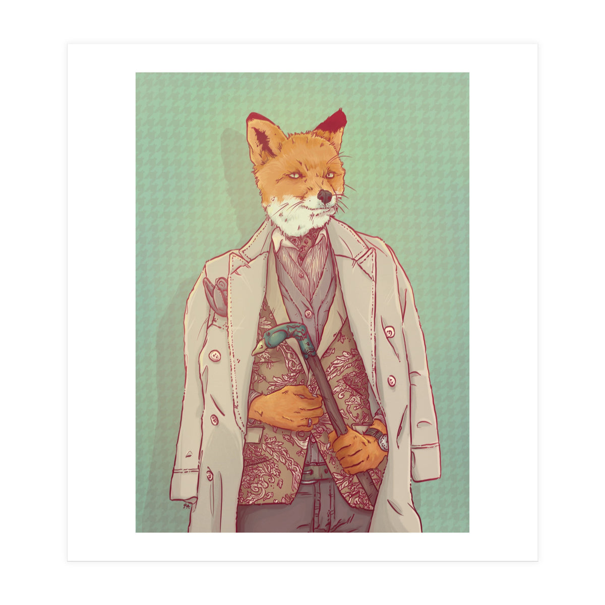 Jay the Fox (Print Only)