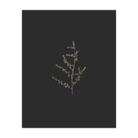 Dainty Botanicals in Gold and Black (Print Only)