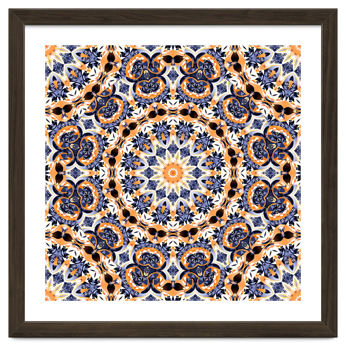 Abstract Mandala Pattern