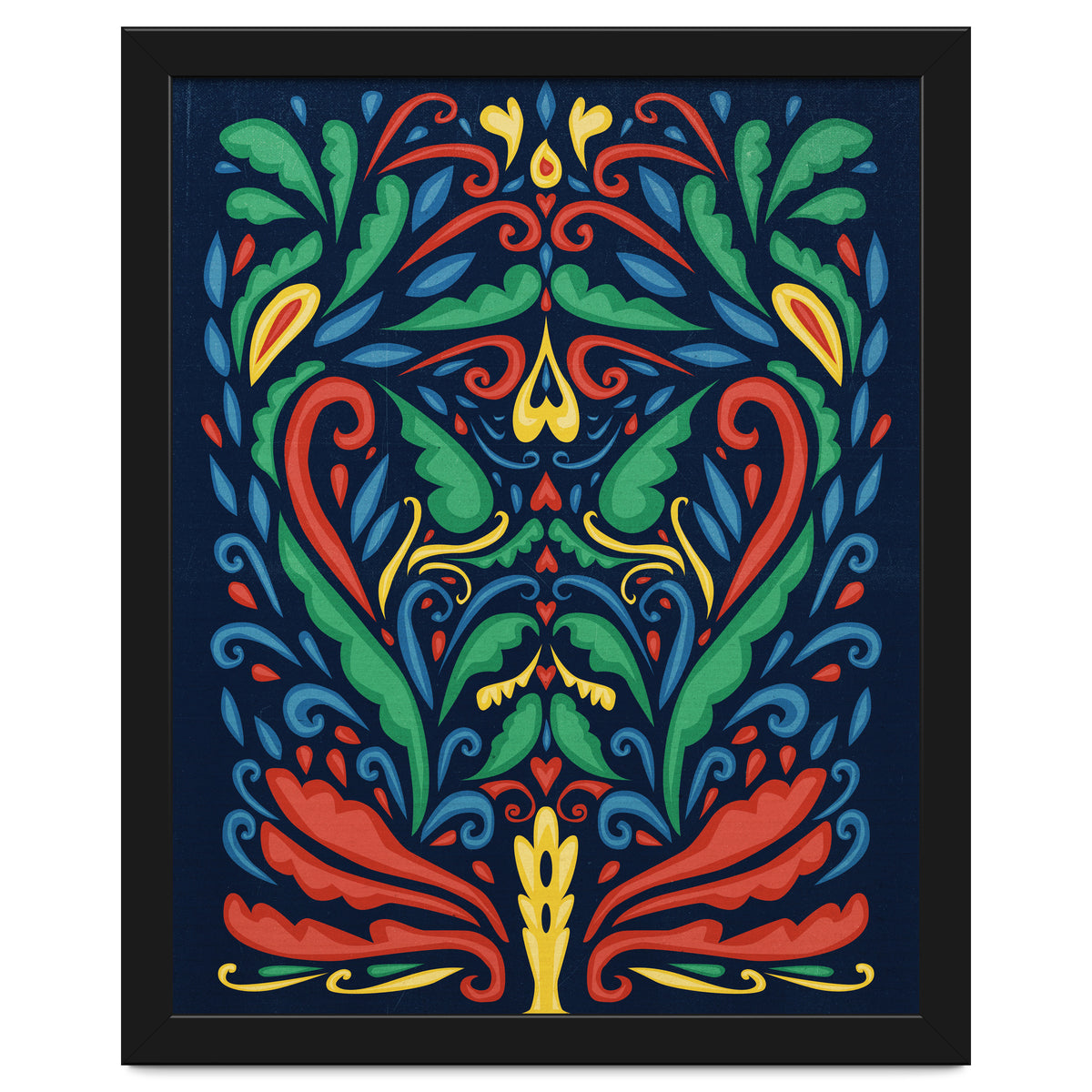 Art Nouveau Folk Art Style