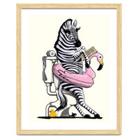 Zebra on the Toilet, Funny Bathroom Humour