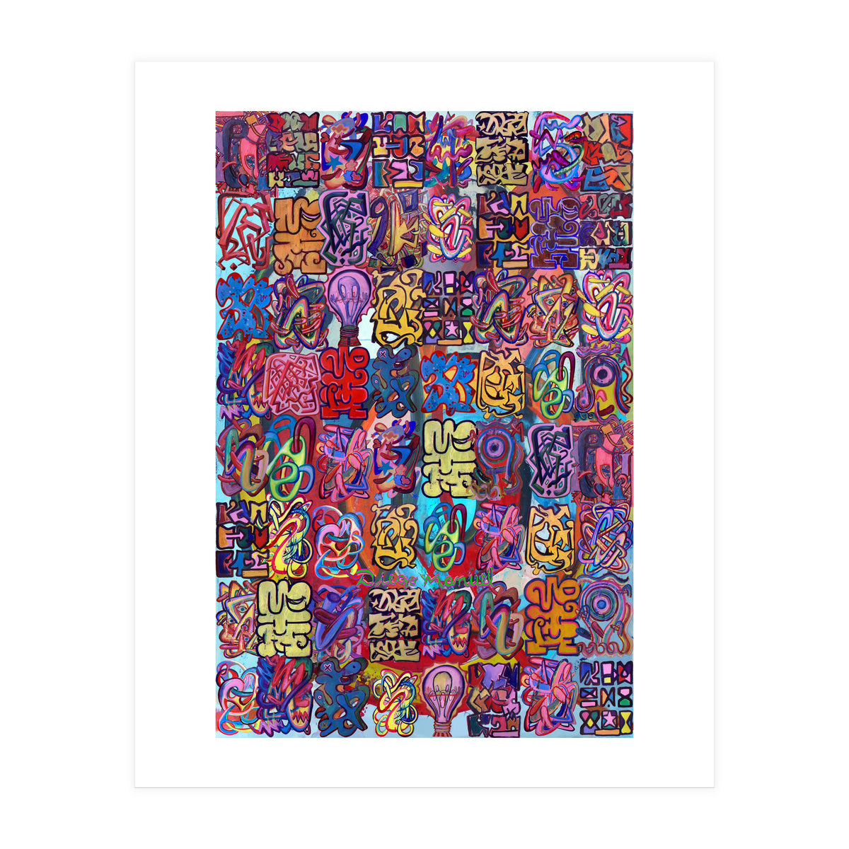 Graffiti Digital 2022 345 (Print Only)