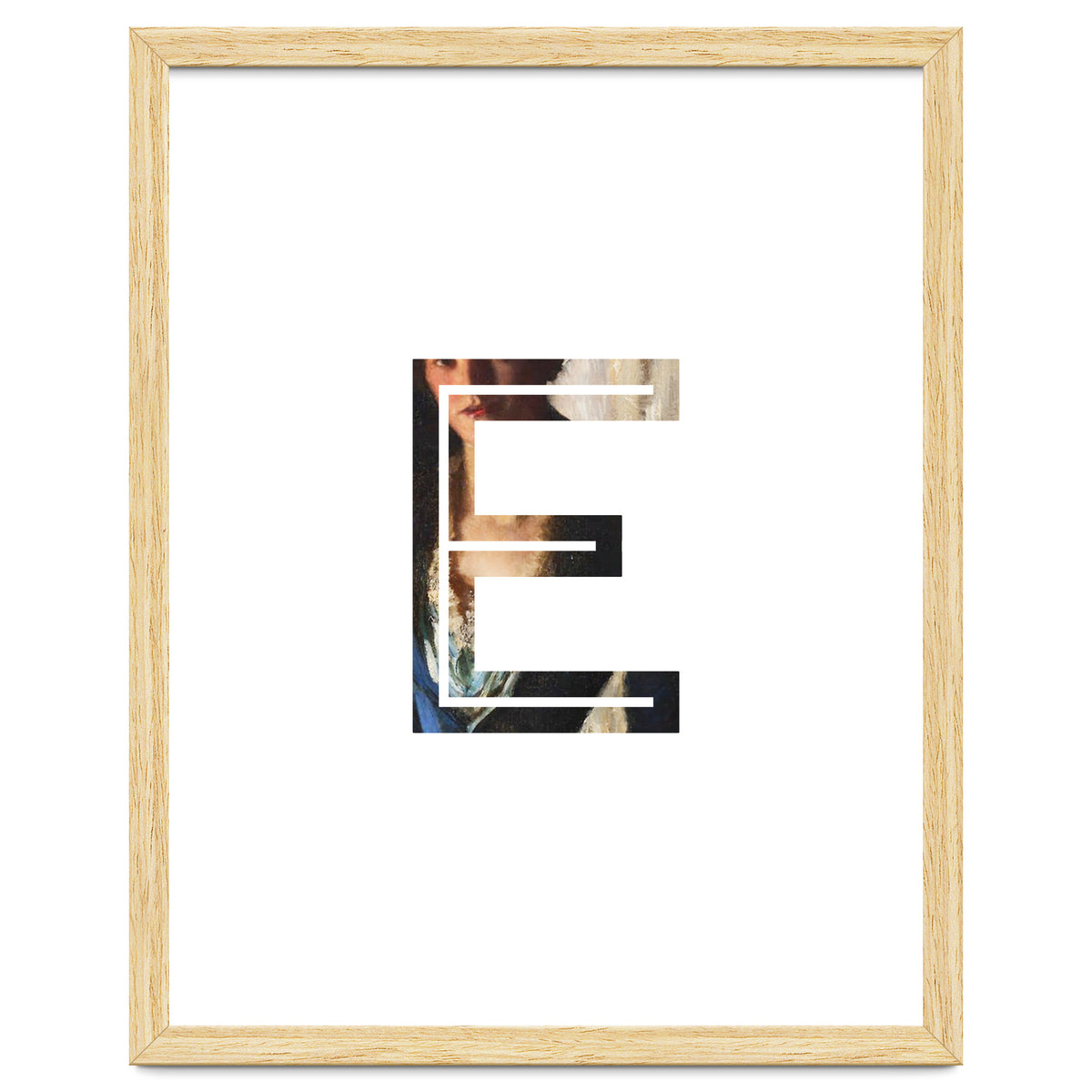 Letter E - (Impress)