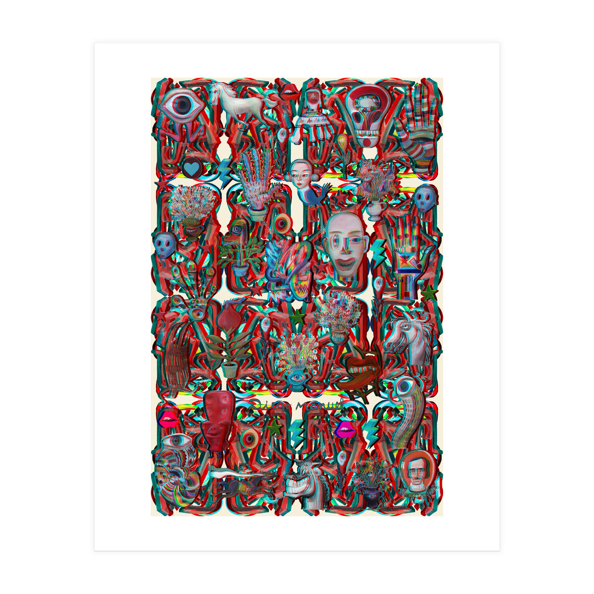 Formas 14 34 3d And Pop (Print Only)