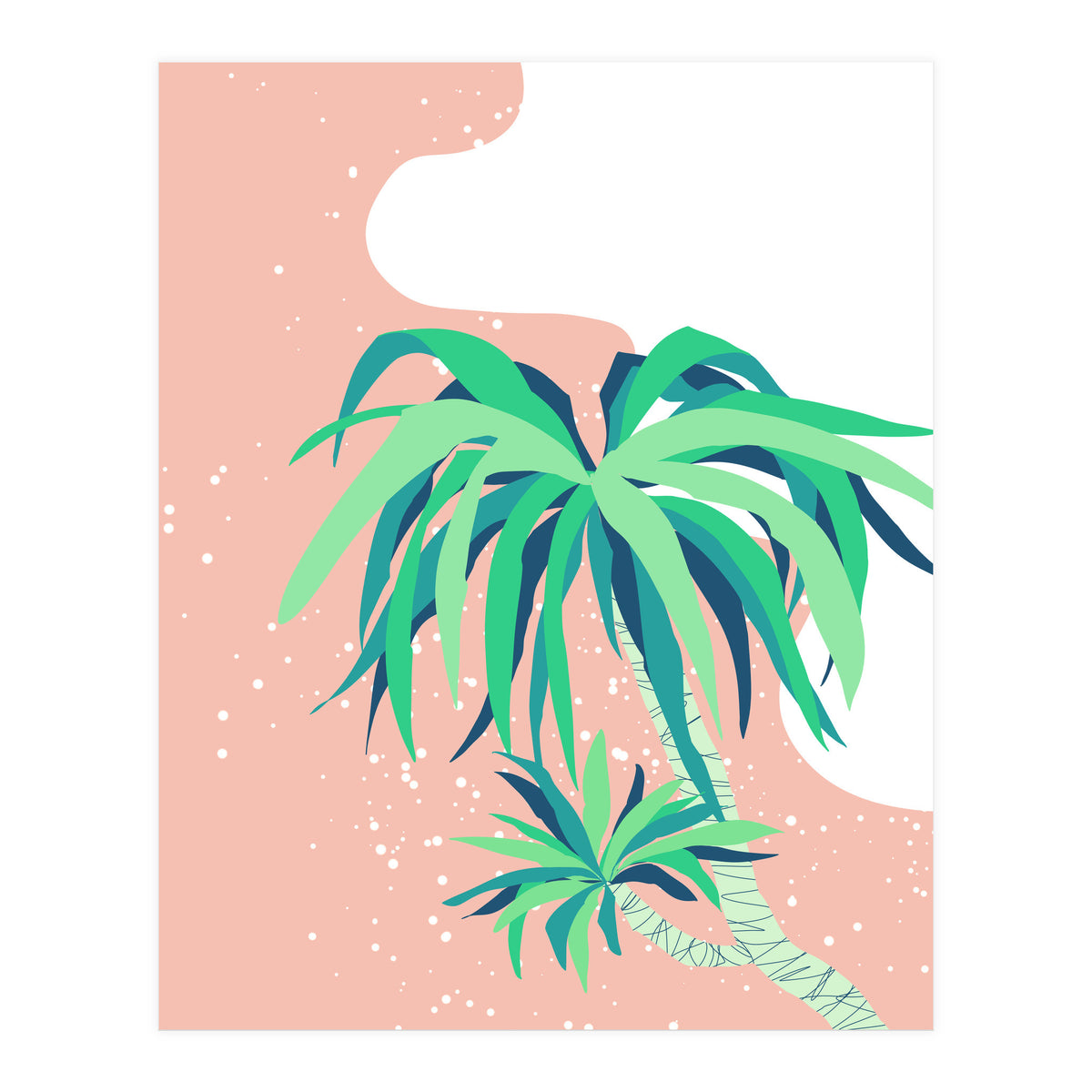 coconut tree (Print Only)