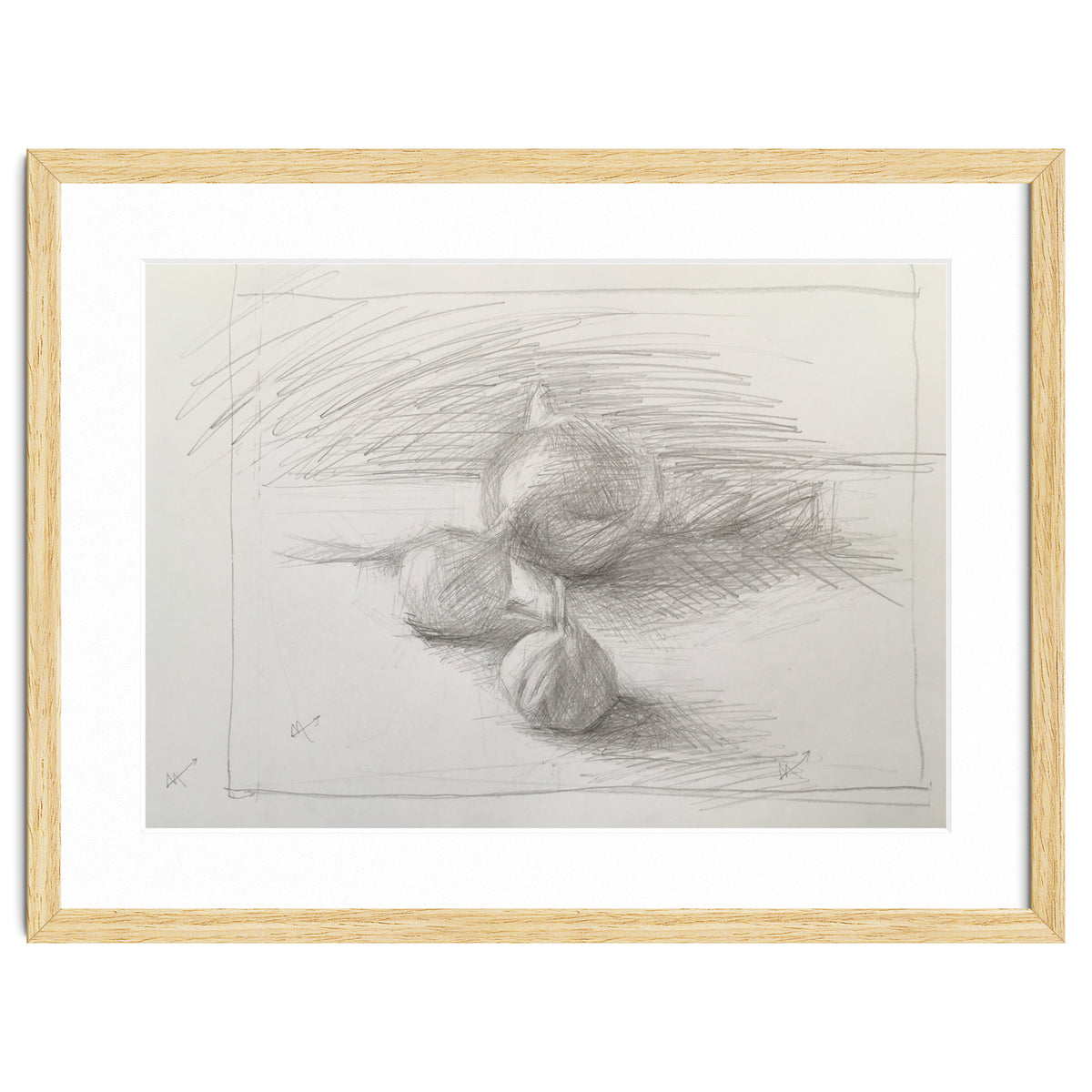 Still Life with Three Veg