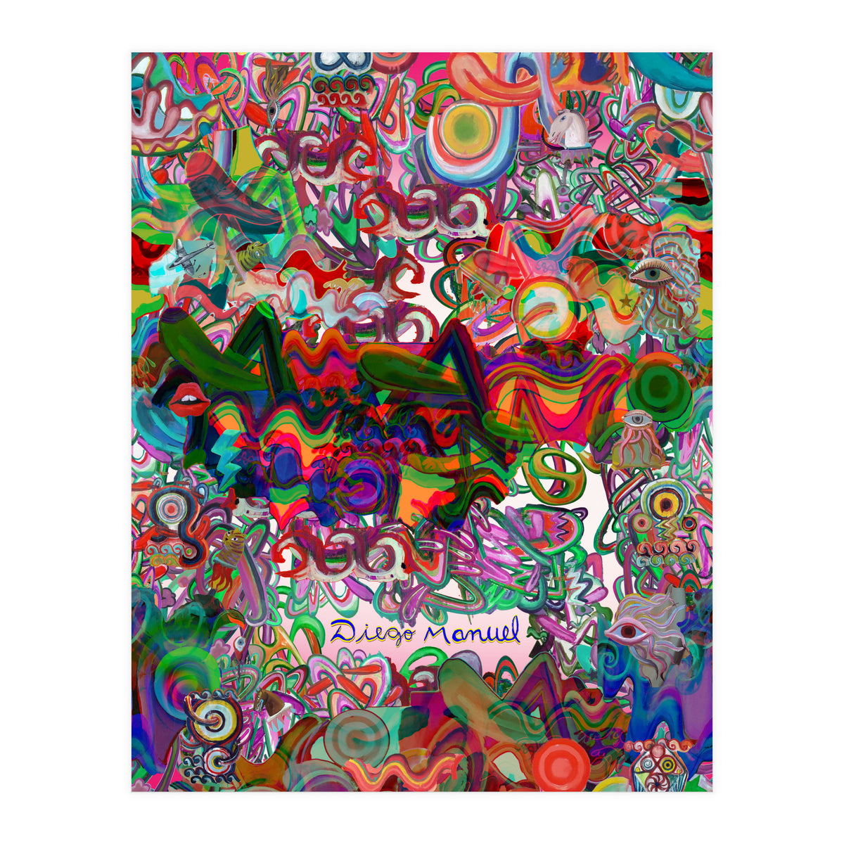 Graffitis 2021 Tapiz 14 (Print Only)