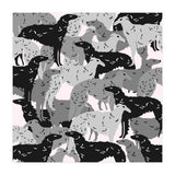 Borzoi dogs pattern (Print Only) thumbnail