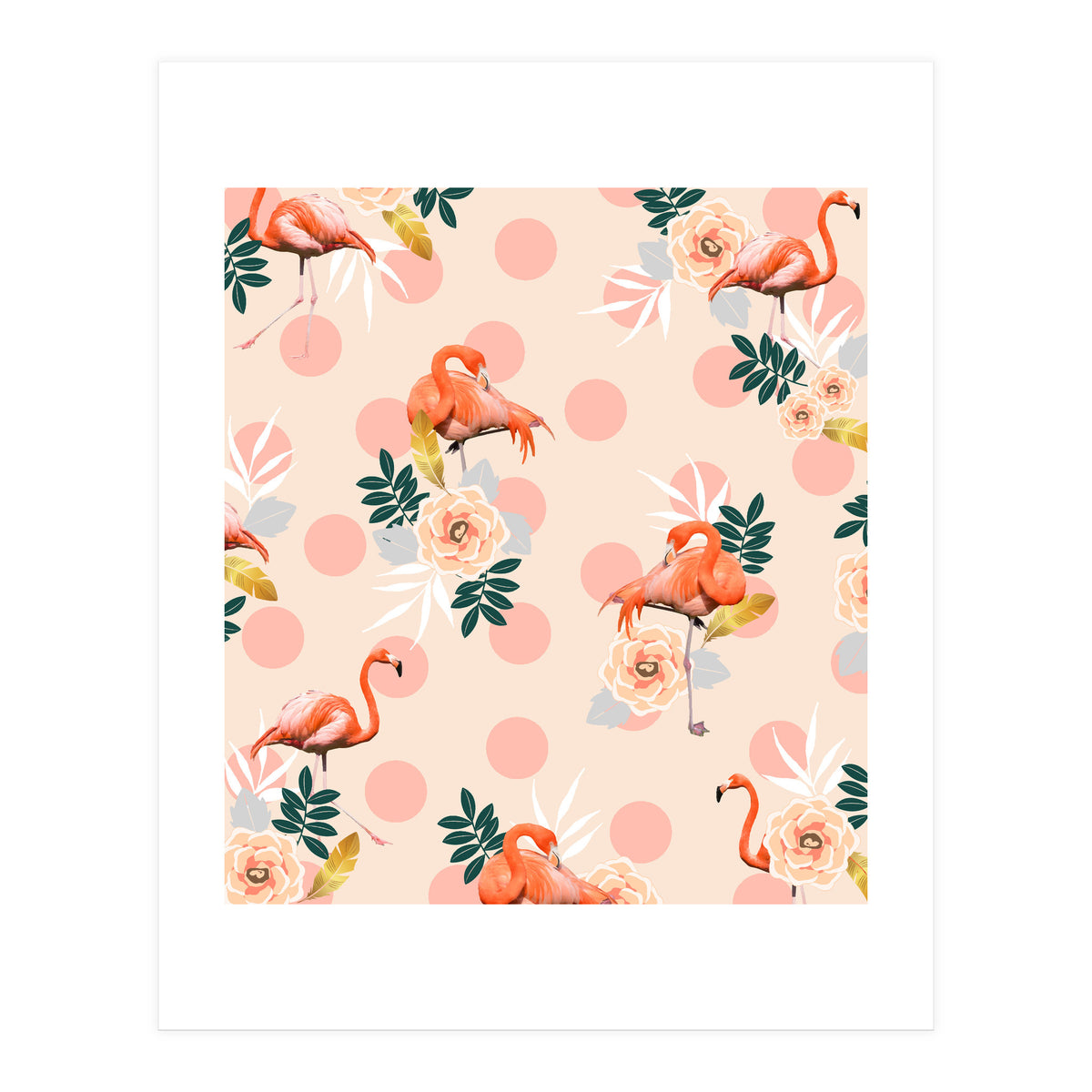 Flamingo Jazz (Print Only)