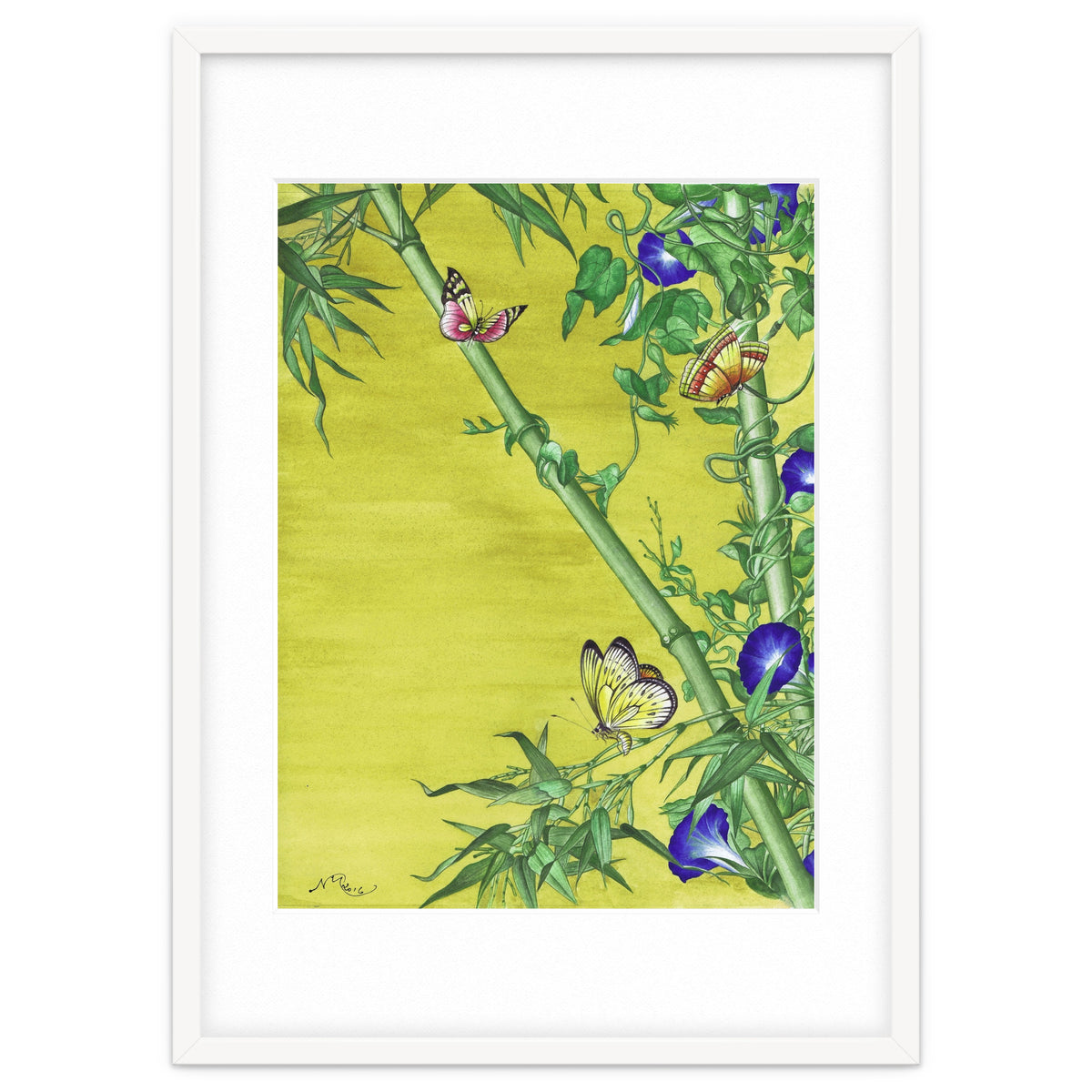 Butterflies & Bamboo