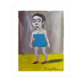 Light Blue Dress Girl (Print Only) thumbnail