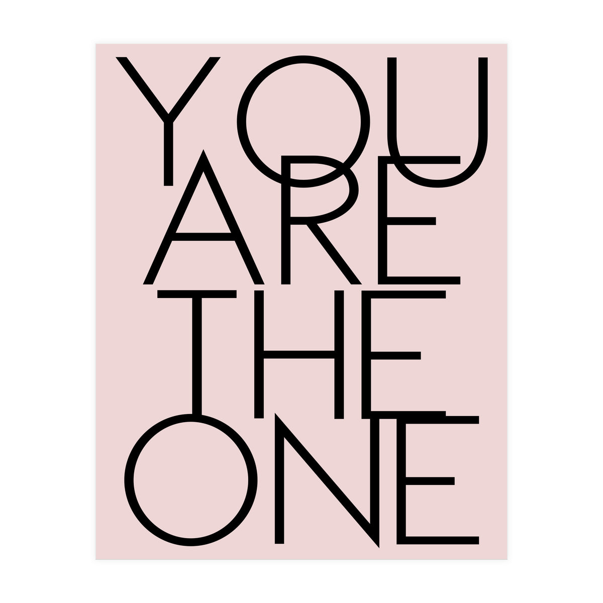 You Are The One  (Print Only)