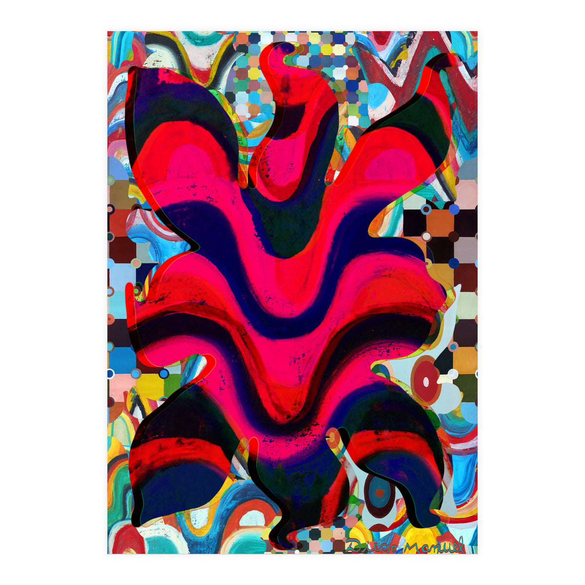 Pop Abstract 2023 Tapiz 87 (Print Only)