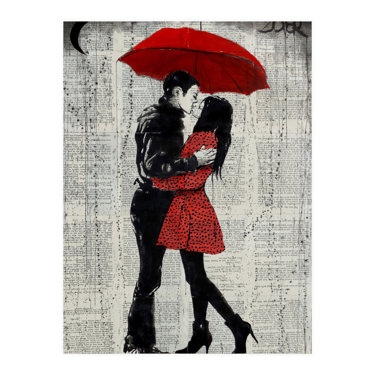 Rain Kisses (Print Only)