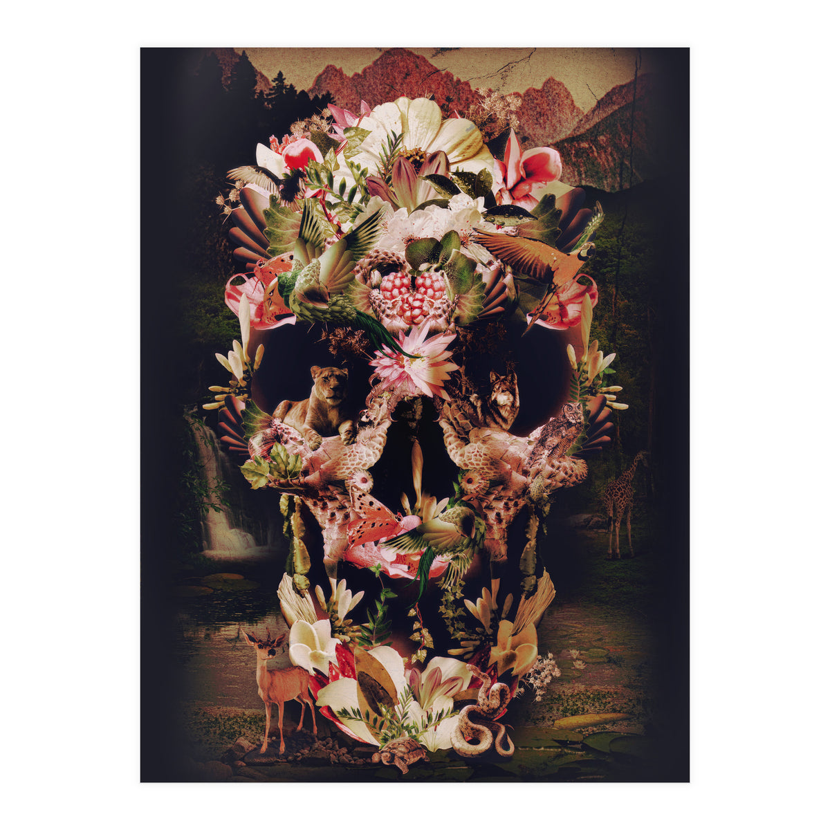 Jungle Skull (Print Only)